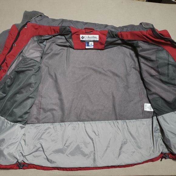Columbia Sportswear Men’s Red Hooded Ski Coat Jacket Size XLarge - Picture 9 of 14